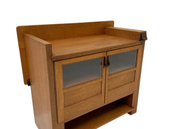 Art Deco Modernist Cabinet by Anton Lucas for N.V. Meubelkunst Leiden, 1920s